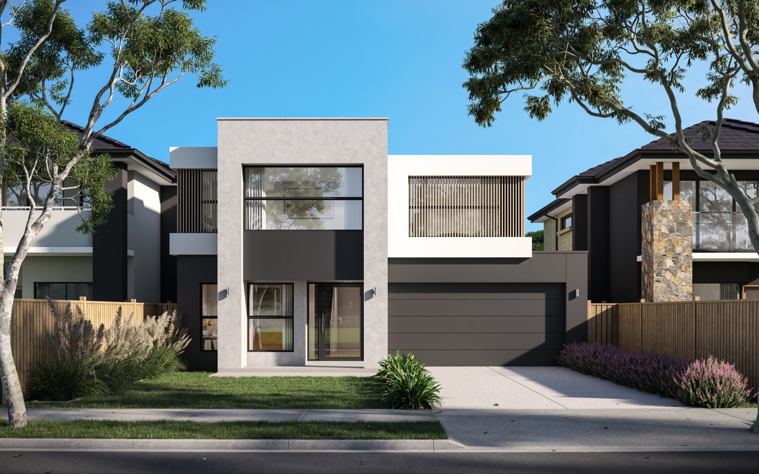 Modern facade -Thomas - 12.5m block